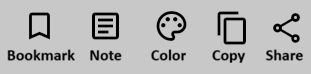 Some of the icons